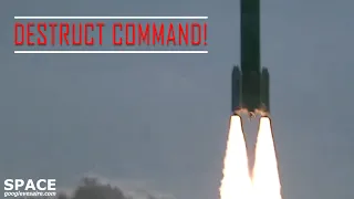 Japan's new H3 rocket failed to deliver payload to orbit. "Destroy command!" given.