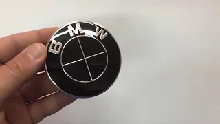 Колпачки на диски BMW черные под оригинал
