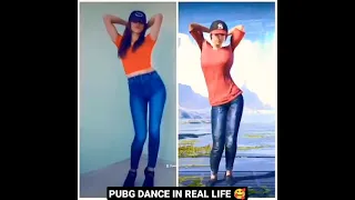 Pubg mobile dance in real life 🥰 #pubgmobile #bgmi #short #emote #pubgemotedance