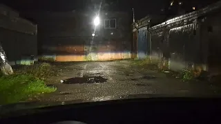 AOZOOM A15,дождь,вид с места водителя