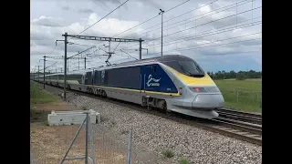High speed trains : Eurostar, TGV, InOui, OUIGO in France