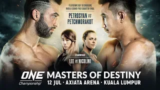 ONE Championship: MASTERS OF DESTINY | Full Event