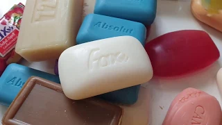 Leisurely unpacking of soap. Soap opening HAUL No talking/распаковка мыла, хрустящие шарики #1