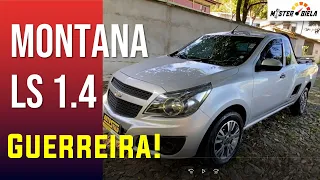 Chevrolet Montana LS 1.4 - Qualidades e defeitos! Confira!