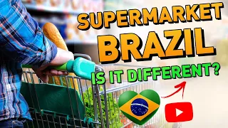 We Visited a SUPERMARKET IN BRAZIL - Rio de Janeiro [ 4K ULTRA HD ]