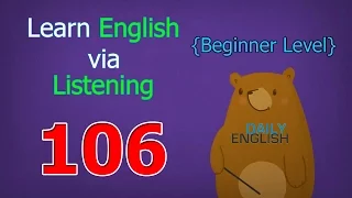 Learn English via Listening Beginner Level | Lesson 106 | Favorite Colours