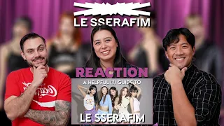 LE SSERAFIM (르세라핌) GUIDE REACTION!!