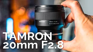 TAMRON 20mm F2.8 DI III OSD M1:2 | CHEAP Wide Angle Lens for SONY Cameras