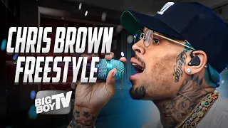 Chris Brown and Big Boy Bust a Freestyle "All Up in There"| BigBoyTV