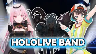 Grup Band Hololive ( w/ Calli & Subaru ) | Hololive Clip
