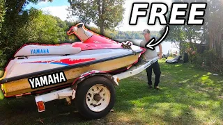 Fixing an Abandoned WaveRunner Jetski