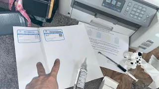 How To fix and clean your brother printer heads not printing correctly missing lines faint color￼￼