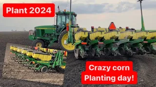 One crazy day of corn planting! ! Plant 24