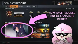 [NEW!] HOW TO GET MODDED PROFILE SNAPSHOTS IN BO3! (EASY PS4/PS5 GUIDE)