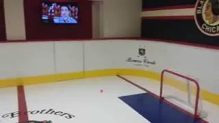 Basement hockey rink