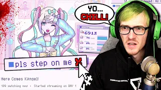 NEEDY STREAMER OVERLOAD... An Anime Girl Live Stream Simulator where you control her life