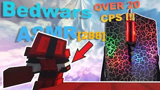 [over 20 cps] 288 stars player's Bedwars ASMR with Bloody A70 (handcam)