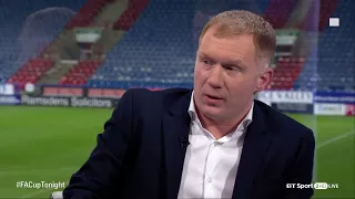 Paul Scholes explains his secret Manchester United comeback on FA Cup Tonight