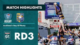 Bunnings NPC 2022 | Round 3 Highlights | Auckland v Bay of Plenty