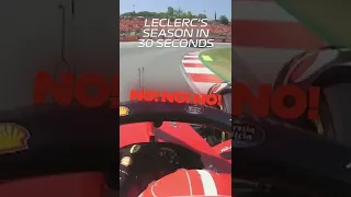 Charles Leclerc's F1 2022 Season EXPLAINED in 30 seconds