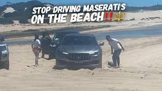 Here's Why You Shouldnt Drive Your Maserati On The Beach