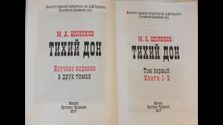 Как читать "Тихий Дон"? Лекция Галины Воронцовой