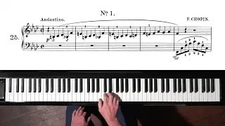 Chopin Nouvelle Etude No.1 - P. Barton FEURICH Harmonic Pedal piano