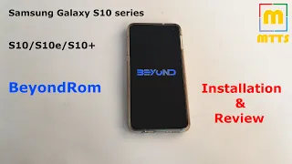 BeyondRom - Guide & Review - Samsung Galaxy S10/S10e/S10+