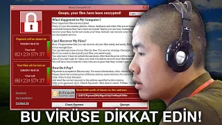 BU VİRÜS TÜM DÜNYAYI SOYDU: EN TEHLİKELİ VİRÜS WANNACRY..