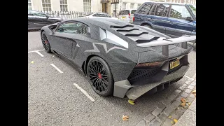 Daria Radionova's Lambourghini Aventador SV with 2 Million Swarovski Crystals spotted in London