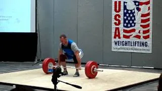 Russ McDonnell 140kg Clean and Jerk. 2010 Arnold.