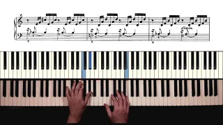 How to play Prelude in C - Major (BWV 846) "Ave Maria" by J. S. Bach