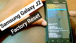 Samsung Galaxy J2 Phone Hard Reset/Factory Reset Full Tutorial