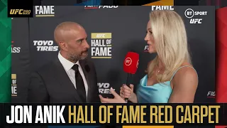 Jon Anik On UFC Hall of Fame & UFC 290 | Red Carpet Ceremony