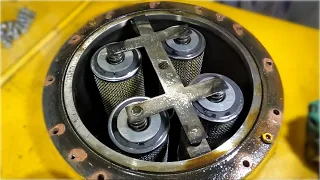 Installing Hammar hydraulics on akerman H10b. Part 6- Changing the oil filter how hard can it be🥵😅