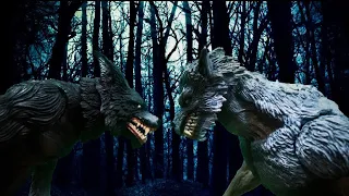 Werewolf stop motion battle: war of the cryptids