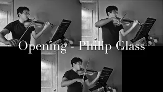 Opening - Philip Glass (Violin)