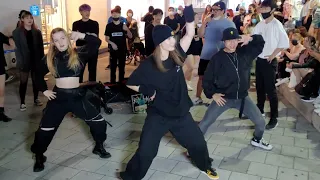 MONDAY. BLACK MIST. WITH DANCE TEAM: LOOK. DYNAMIC CAPTIVATING HONGDAE BUSKING.