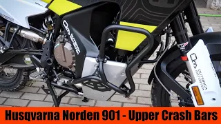 Husqvarna Norden 901 Upper Crash Bars Installation Instructions
