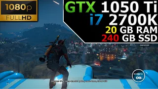 Just Cause 3 | 1080p | GTX 1050 Ti | i7 2700K | 20GB RAM | 240GB SSD