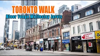 Toronto Walk - POV - Bloor- Yonge - Wellesley Jarvis