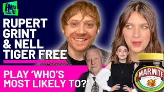 'Rupert's romantic in a quiet way!' Rupert Grint & Nell Tiger Free | Servant S2