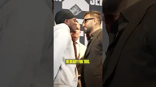 KSI gets PUSHED by Joe Fournier in their first face off! | Misfits Boxing