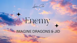 Imagine Dragons & JID - Enemy (Lyrics Club) #imaginedragons #jid #enemy #lyrics