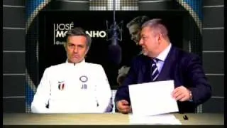 Mourinho - auguri Natale 2009