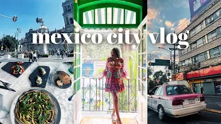 MEXICO CITY VLOG | exploring the city, rooftop bars, restaurants, markets + more 🇲🇽