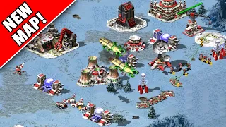 Red Alert 2 | Polyanthus Map | (7 vs 1 + Superweapons)