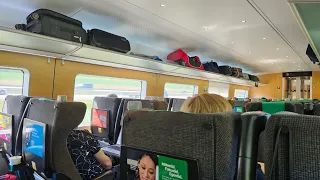 Train trip from Stockholm to Oslo - SJ First Class