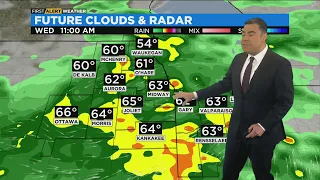 Chicago First Alert Weather: Rain coming Wednesday