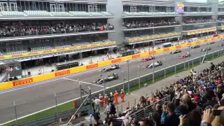 F1 2015 GP De  Rusia  Largada....